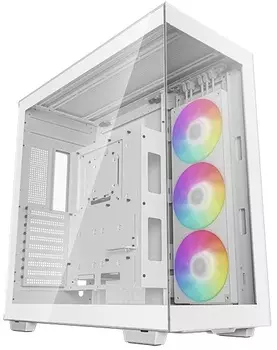 Корпус eATX Deepcool CH780 WH белый, без БП, боковое окно из закаленного стекла, USB Type-C, 4*USB 3.0, audio