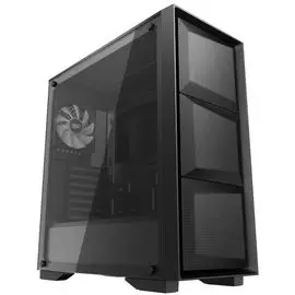 Корпус eATX Deepcool MATREXX 50 MESH 4FS черный, без БП, боковое окно из закаленного стекла, USB 3.0, 2*USB 2.0, audio