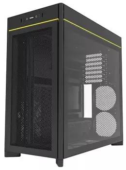 Корпус ATX Montech HS01 BLACK без БП, 2*USB 3.0, USB 3.1