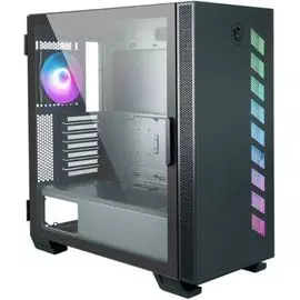 Корпус eATX MSI MAG VAMPIRIC 300R MIDNIGHT GREEN черный, без БП, боковая панель из закаленного стекла, 2*USB 3.2, 1*USB 3.2 Type C, audio