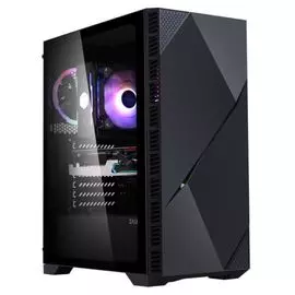 Корпус eATX Zalman Z3 ICEBERG BLACK черный, без БП, боковая панель из закаленного стекла, 2*USB 3.0, USB 2.0, audio