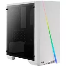 Корпус mATX AeroCool Cylon Mini 4718009159266 белый, без БП, с окном, USB 3.0, USB 2.0, audio