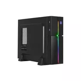Корпус mATX AeroCool Playa Slim 400W Black 4718009152182