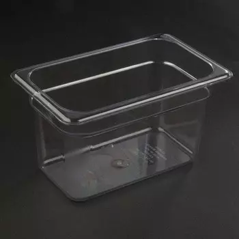 Гастроемкость GN1/4-150мм 4л поликарбонат прозрач. Resto (Китай) | P14150