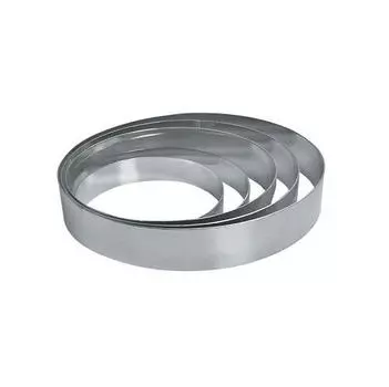 Форма кондитерская Круг 8х4,5см MGsteel нерж