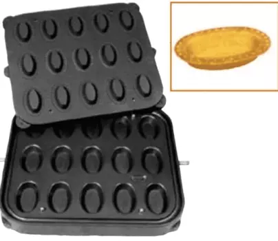 Форма для тарталетницы Kocateq DH Tartmatic Plate 16