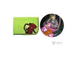 Плед - подушка Little Car - Monkey 100х80 зеленый