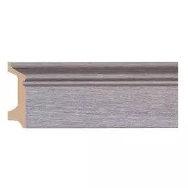 Плинтус дюрополимер 78 мм Напольный Плинтус Decomaster Wood Line