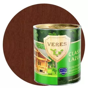 Пропитка для древесины Veres Classic Lazura № 3 Тик 2.7 л