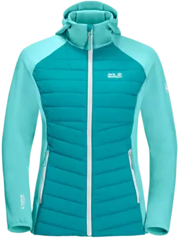 Jack Wolfskin куртка Crossing Peak жен. (S, peppermint, 4110)