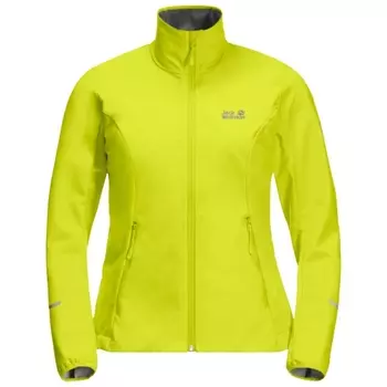 Jack Wolfskin куртка Delta Trail жен. (S, bright lime )