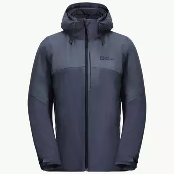 Jack Wolfskin куртка Feldberg 3 в 1 жен. (женский, S, graphite, 1388)