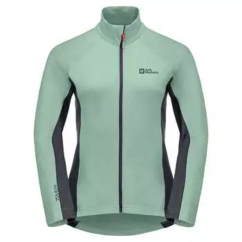 Jack Wolfskin пуловер Morobia Hz жен. (S, granite green)