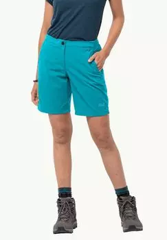 Jack Wolfskin шорты Hilltop Trail жен. (36, dark aqua, 1620)