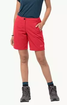 Jack Wolfskin шорты Hilltop Trail жен. (36, tulip red, 2058)