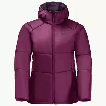 Jack Wolfskin куртка Bergland Ins Hoody жен. (женский, S, wild berry, 1014)