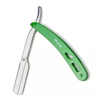 Metzger Филировочная Опасная бритва зеленая 5.25" (Metzger, Аксессуары)