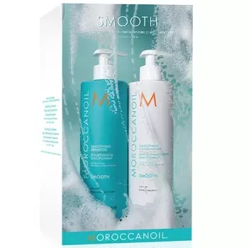 Moroccanoil Набор Duo «Разглаживание»: шампунь 500 мл + кондиционер 500 мл (Moroccanoil, Smooth)
