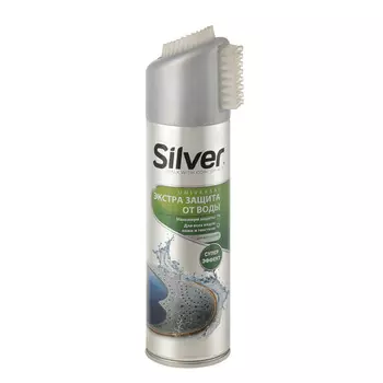 Средство для защиты обуви от воды Silver Spray для всех видов кожи и текстиля 250 мл