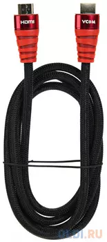Кабель HDMI 1.8м VCOM Telecom CG526S-R-1.8M круглый черный