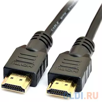 Кабель HDMI 20м VCOM Telecom CG525DR-20M круглый черный