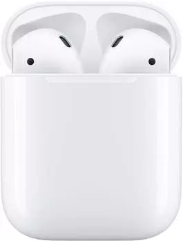 Гарнитура Apple AirPods 2 A2032,A2031,A1602 белый (mv7n2am/a)