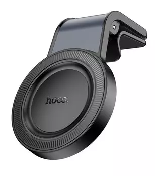 Автомобильный держатель Hoco (H59) Full Ring MagSafe для смартфона в воздуховод (серый)