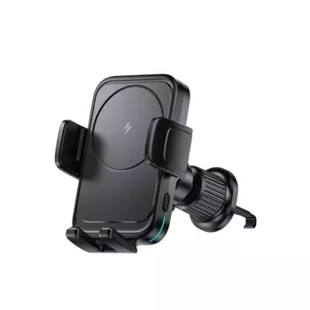 Автомобильный держатель Wiwu CH-321 Almighty Series 15W в воздуховод для смартфона (Black)