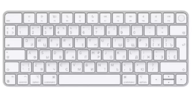 Беспроводная клавиатура Apple Magic Keyboard with Touch ID (MK293RS/A)