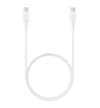 Кабель Samsung Type-C/Type-C 5А 1.0m (белый) (EP-DN975)