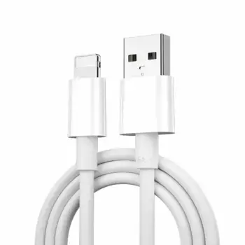 Кабель WIWU Classic 2.4A USB Lightning (Wi-C006) 1.2m (белый)
