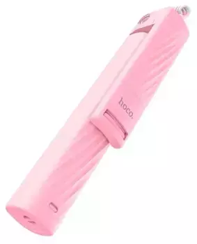 Монопод Hoco K7 Dainty mini AUX 64cm (розовый)