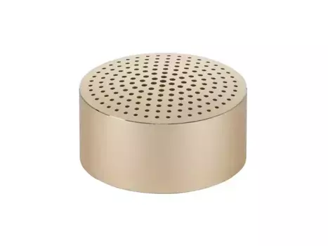 Портативная акустика Xiaomi Portable Round Box (Metal Gold)