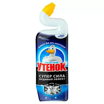 Чистящее средство 5 в 1 Туалетный утенок Видимый эффект 500 мл