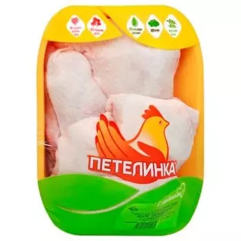 Бедро Петелинка бройлера с кожей охлажденное 0,7-1,1 кг.