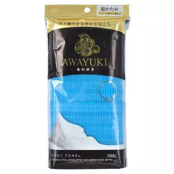 мочалка для тела сверхжесткая ohe corporation awayuki nylon tower ultra firm