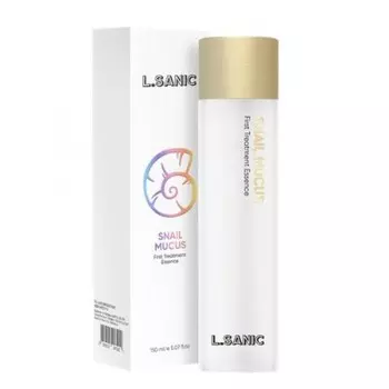 мультифункциональная эссенция с муцином улитки l’sanic snail mucus first treatment essence