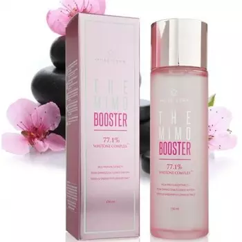 бустер для лица с экстрактом дамасской розы deoproce musevera the mimo booster