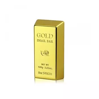 мыло для умывания с экстрактом золота the saem gold snail bar