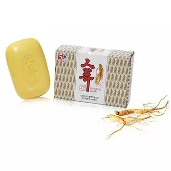 мыло туалетное с экстрактом женьшеня clio ginseng soap