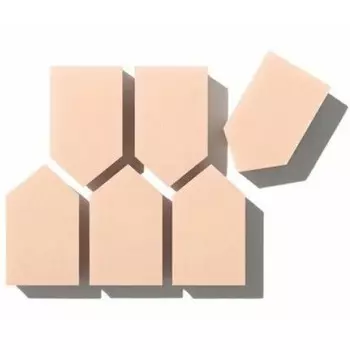 набор спонжей косметических the saem art'lif daily house puff