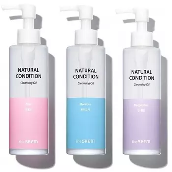 гидрофильное масло the saem natural condition cleansing oil
