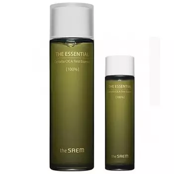 набор уходовый на основе экстракта центеллы азиатской the saem the essential centella cica first essence set