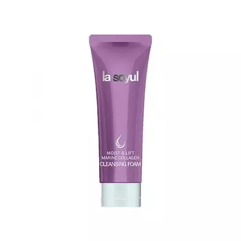 очищающая пенка с морским коллагеном la soyul moist and lift marine сollagen cleansing foam