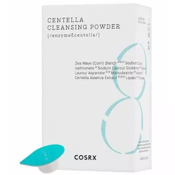 очищающая пудра с экстрактом центеллы cosrx low ph centella cleansing powder