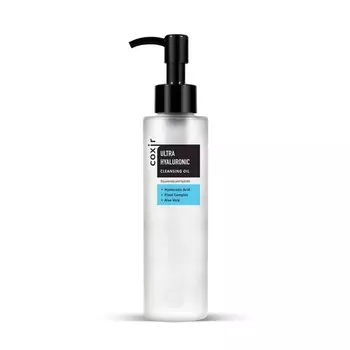 очищающее гидрофильное масло с гиалуроновой кислотой coxir ultra hyaluronic cleansing oil