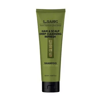 освежающий шампунь для глубокого очищения волос и кожи головы l’sanic hair &amp; scalp deep cleansing refresh shampoo