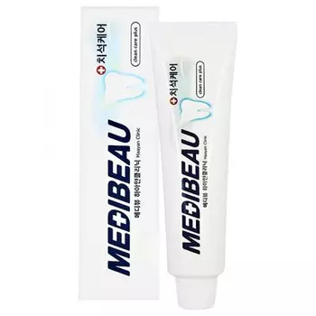 отбеливающая зубная паста juno medibeau white clinic toothpaste