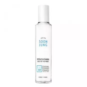гипоаллергенная эмульсия для чувствительной кожи etude house soon jung 10-free moist emulsion