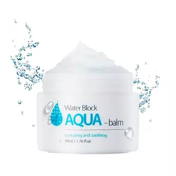 глубоко увлажняющий крем-бальзам the skin house water block aqua balm